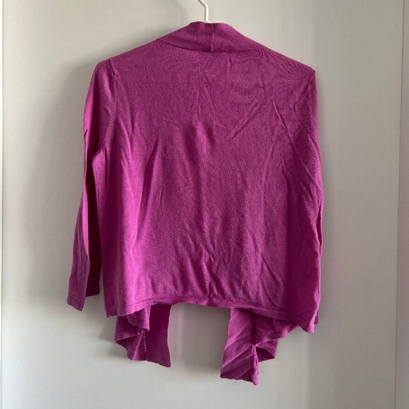 2/$20🛍LOFT Pink Open Cardigan - Picture 2 of 12